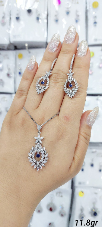 Luxury Silver Set | نیمست لاکچری نقره GTA انتخابی خاص برای بانویی خاص