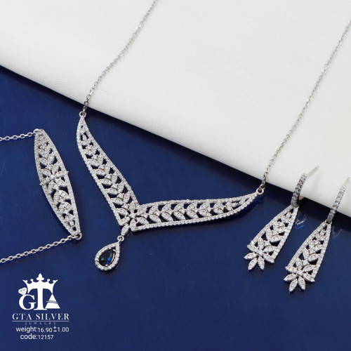 925 Sterling Silver Set by GTA – درخشش خاص برای استایلی خاص ترکیبی از هنر و کیفیت