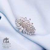 انگشتر نقره ۹۲۵ با نگین مارکیز | Marquise Stone Silver Ring 925