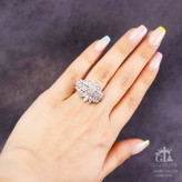 درخشش بینظیر با انگشتر مارکیز نقره | Sparkling Marquise 925 Silver Ring