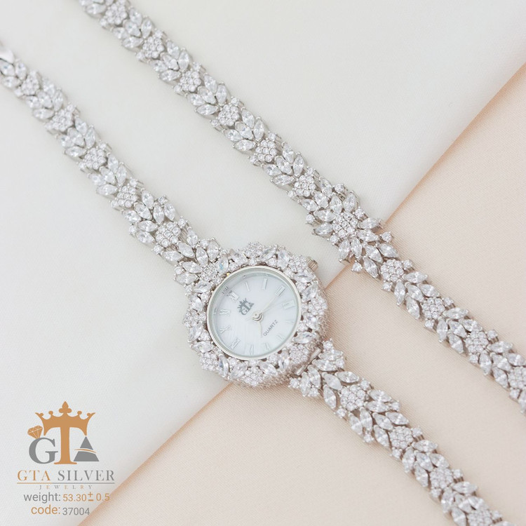 ساعت و دستبند مارکیز از نقره ۹۲۵ A Perfect Match for Your Style زیبایی و کیفیت در یک جا