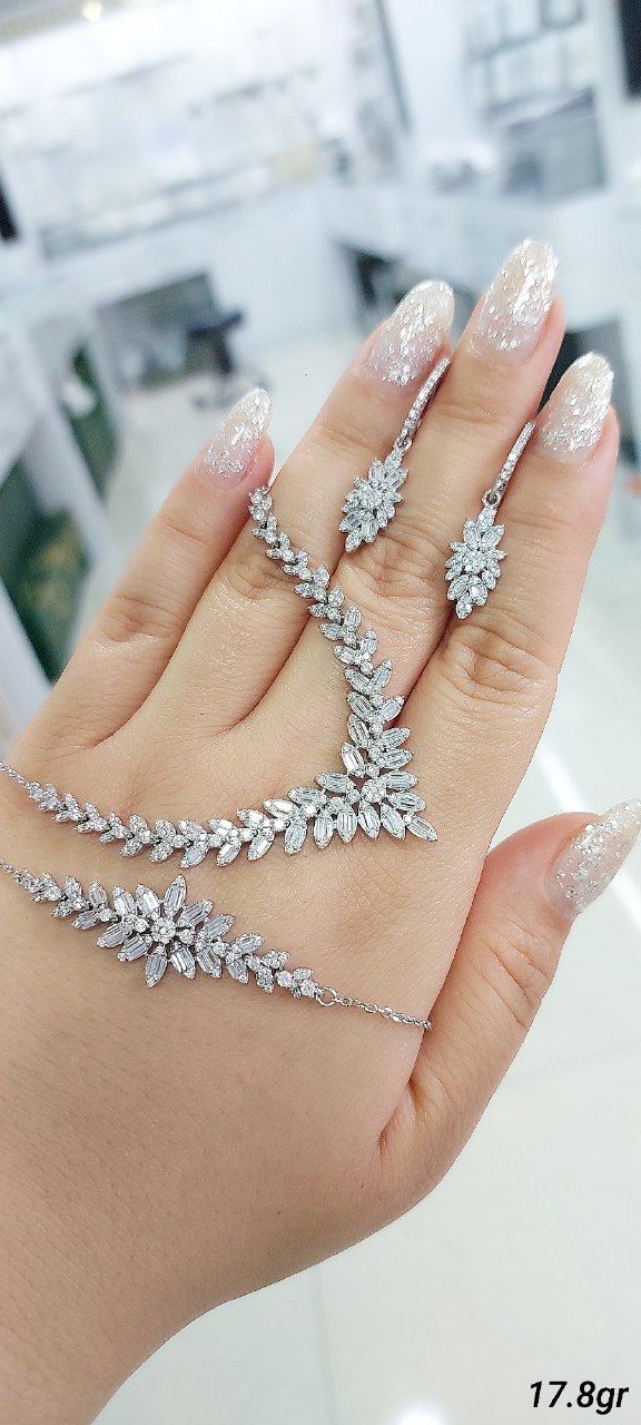 925 Silver Set by GTA طراحی ظریف و شیک برای مجالس خاص سرویس نقره GTA