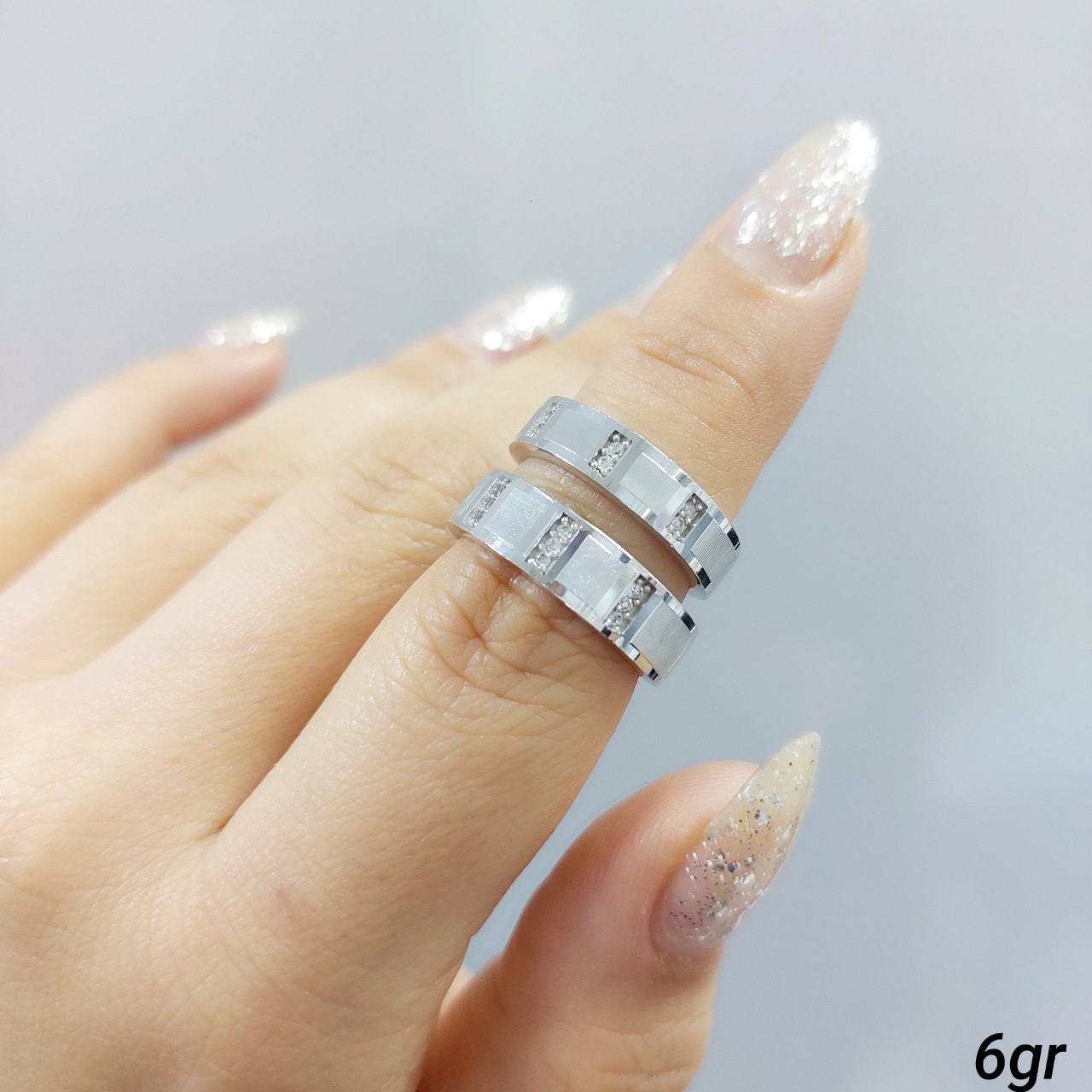 دو حلقه نقره‌ای خاص برای استایل‌های خاص | 925 Silver Matching Rings
