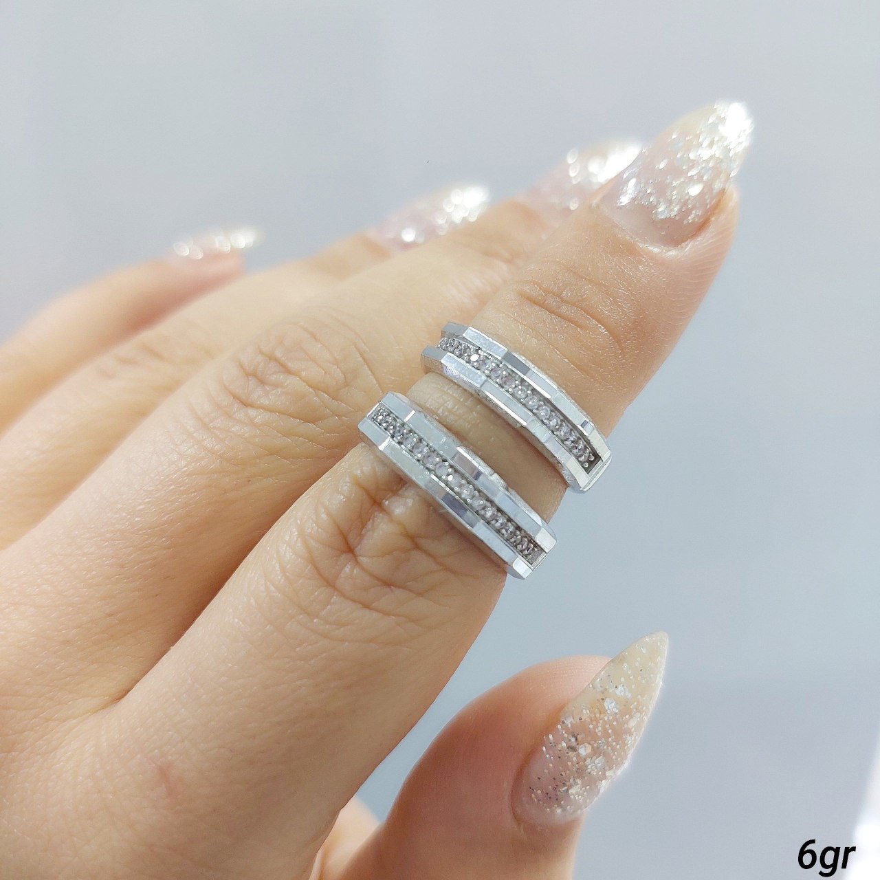 حلقه‌ ست عاشقانه نقره GTA | GTA Silver 925 Couple Set