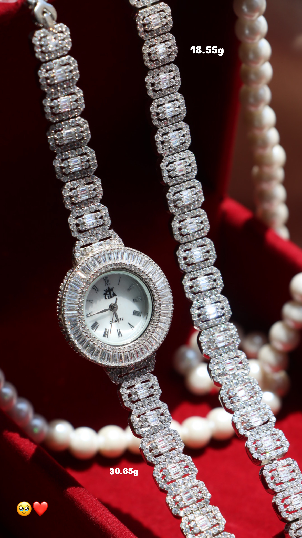 ست ساعت و دستبند نقره GTA ترکیبی از ظرافت و درخشش 925 silver