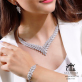 سرویس نقره 925 عیار با طرح برگ -leaf design خاص