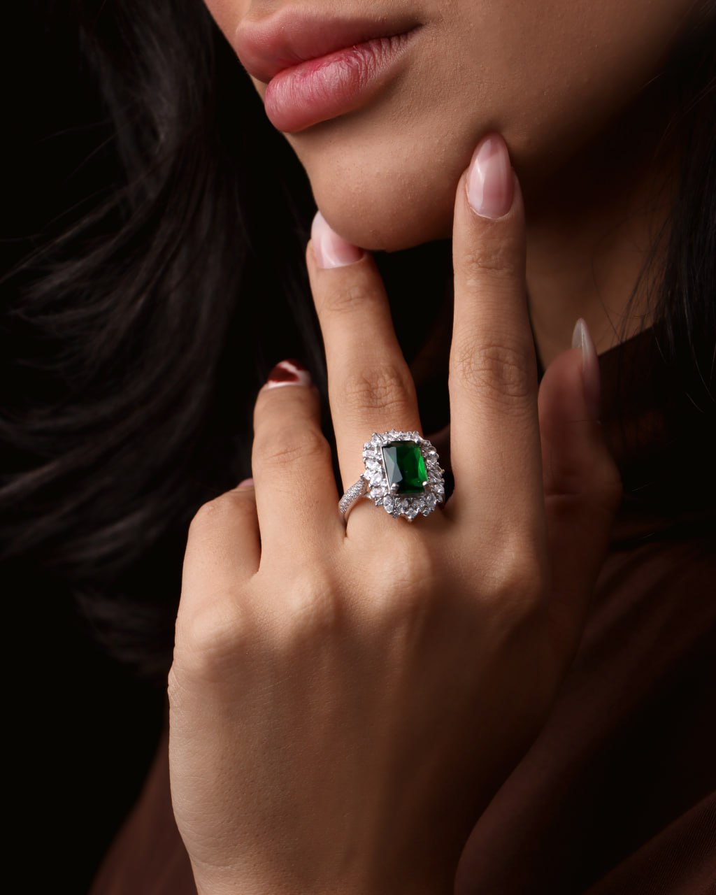 خاص بودن انتخاب توست💚 925 Silver Ring, where elegance meets perfection
