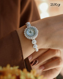 ساعت نقره اصل 925 عیار زنانه – Silver Watch with Japanese Movement