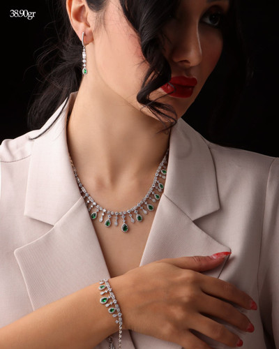 Premium Silver Jewelry سرویس نقره ۹۲۵