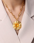 Elegant Rose Necklace جواهرات مینیمال